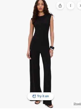 Norma Kamali Sleeveless Jumpsuit